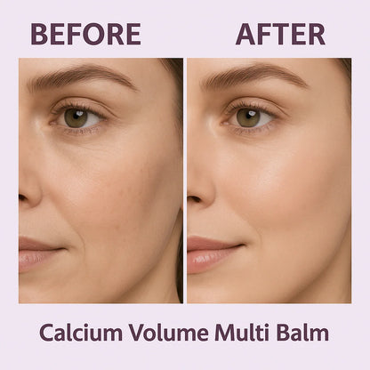 Calcium Volume Multi Balm for Smoothing Fine Lines Firms and Lifts Eye Skin Wrinkle Stick for Unisex Brightens and Soothes Skin